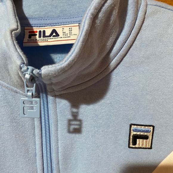 - Fila Blue half zip sweater - Picture 2 of 3